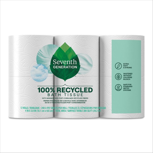 Seventh Generation Seventh Generation Toilet Paper Recycled Bath Tissue 4-Pack