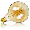 TIANFAN G125 Edison LED, 4W (25W Eq), 2000K Amber Light,
