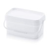 Bucket 2.6 L Rectangular x 2 L 2.5 L Food