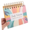 Operitacx 2025 Interesting Desk Calendar Weekly Daily Calendar Desk Planner