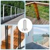 PATIKIL Cable Railing Hardware, 10 Pack T316 Stainless Steel Cable
