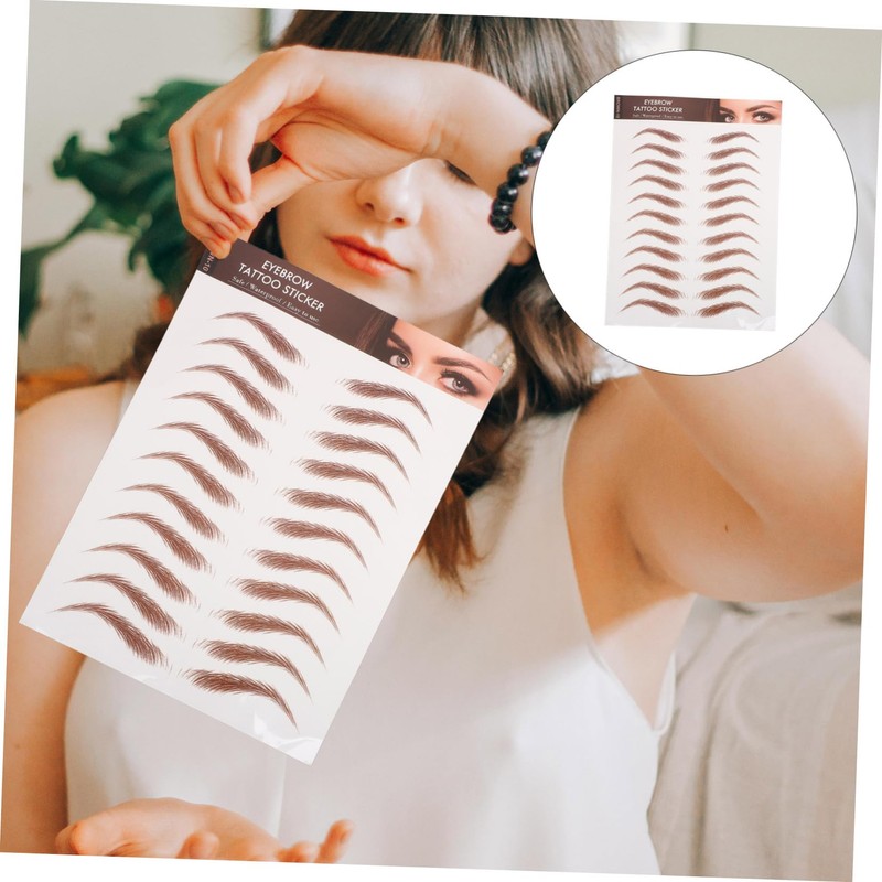 Mikinona Transform Your Brows Eyebrow Sticker Kit Waterproof for Eyebrows