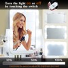 CHARMAID Vanity Set with Lighted Mirror, 10 Dimmable Light Bulbs