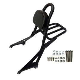 BAIONE Motorcycle Sissy Bar Detachable Rear Passenger Backrest Replacement for YAMAHA Stryker 1300 XVS1300 2011-2018 (With Rear Luggage Rack)