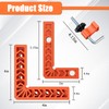 90 Degree Clamp,Positioning Squares,(3" 4") x 8 Right Angle Clamp