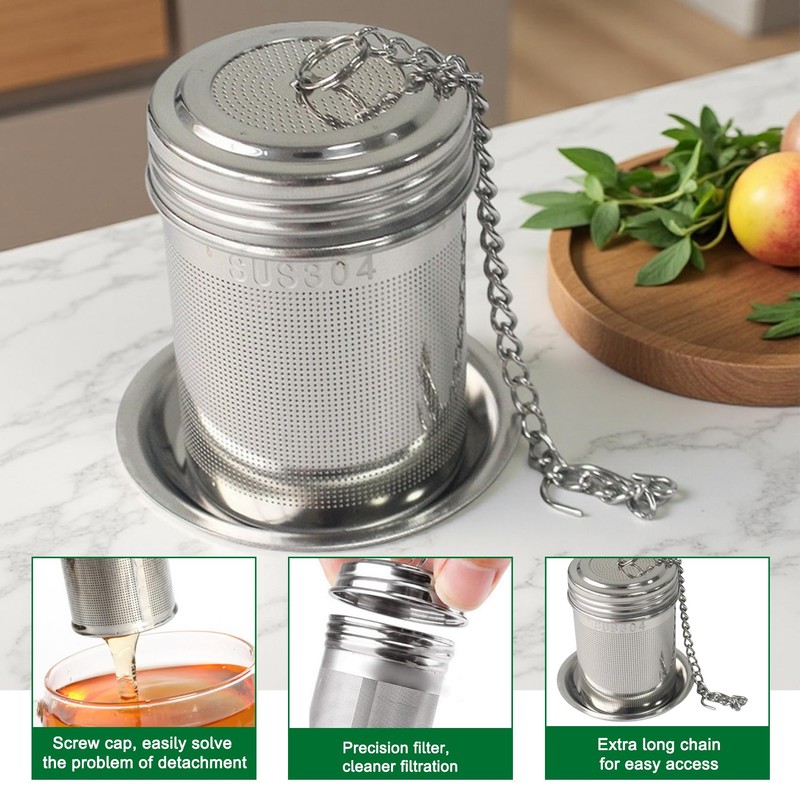 iJiZuo Stainless Steel Tea Infuser, Tea Infuser for Loose Tea,