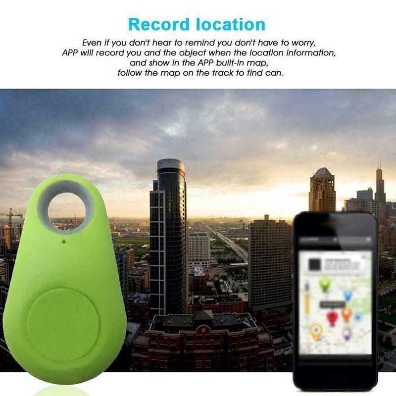 Riloer Mini Smart Bluetooth 4.0 GPS Tracker Finder, Suitable for