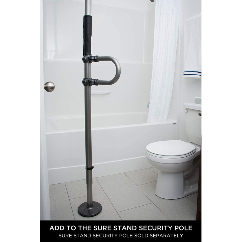 Signature Life Single Grab Bar Accessory, Compatible with The Signature-Life-Sure-Stand-Pole,