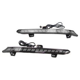 Dreamseek LED Reflector Tail Light for Honda Accord 2018 2019 2020 2021 2022 Rear Bumper Brake Lamp with Dynamic Sequential Turn Signal Smoke Lens