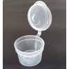 SHC Web 100 x Mini 10ml Hinged Lid Pots -