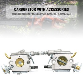 Newnessai 530071987 Carburetor 136 141 142 Replacement for Husqvarna 36 41 137 137E 141LE 142E Chainsaw, Replaces 545013503 545057701