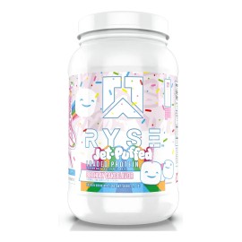 Ryse Protein 2 Lbs 27 Serv Sabor Jet Puffed Birthday Cake