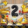 Construction Truck Balloons Construction Birthday Party Supplies Construction Trucks Party