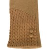 styleBREAKER 09010041 Women's Touchscreen Gloves Plain with Cable Knit and
