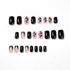 Enppode Medium Press on Nails Square Acrylic Nails Nude &