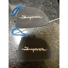 Toyota Supra MKV Key Glove Black With Blue Thread Tether PT420-C1210-02 OEM