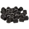 SoftTouch 3/4" Round Slip-On Rubber Folding Metal Chair Leg Tip