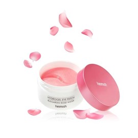 HEIMISH - Parches de hidrogel para ojos con agua de rosa blgara - mascarilla refrescante para contorno de ojos y rostro - 60 piezas                   