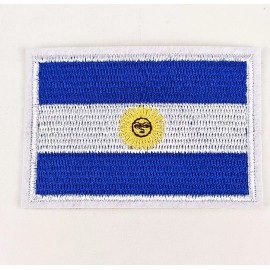 Unbranded ARGENTINA FLAG COUNTRY IRON-ON PATCH CREST BADGE 041
