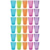 Idea-station Plastic Cups Reusable 350 ml Pack of 30 Colourful