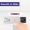 PATIKIL Dishwasher Magnet Clean Dirty Sign, 7x2" Clean & Dirty