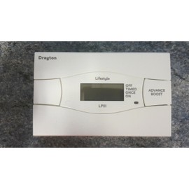 Drayton 25477 LP111 (Mk4) 1 Channel Timeswitch, White