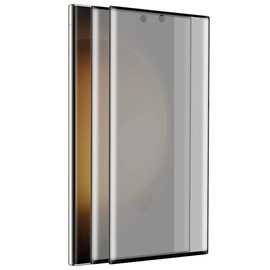 OCESTORE 2 Pack Privacy Screen Protector, Anti-Spy Anti-Scratch Ultra-Thin Clear 9H Tempered Glass Protective Film Replacement for Galaxy S23 Ultra 2023 (Support Fingerprint Scanning)