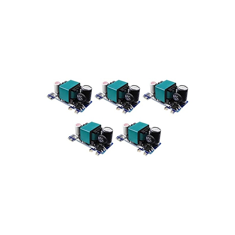 TECNOIOT Pack of 5 AC-DC 12 V 1000 mA 220