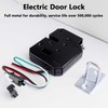 1pcs Electronic Lock,DC 12V 2A Carbon Steel Solenoid Cabinet Spring