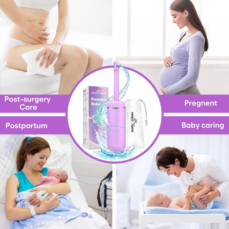 Easy@Home Peri Bottle: Portable Bidet for Postpartum Essentials - Bidet