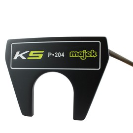 Majek K5 P-204 Golf Putter Right Handed Mallet Bullet Style with Alignment Line Up Hand Tool 35 Inches Tall Lady's Perfect for Lining up Your Putts