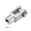 sourcing map Air Cylinder Rod Clevis M16 x 1.5 Internal