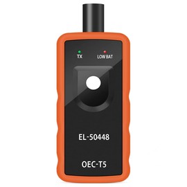 TYWQGFK EL-50448 TPMS Herramienta de reinicio, TPMS Sensor Herramienta Relearn, OEC-T5 Comprobador de presión de neumáticos Universal para automóviles.