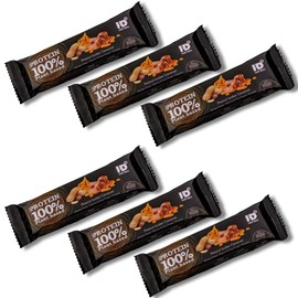 ID Bars Barretta proteica vegana burro arachidi caramello 6x60g