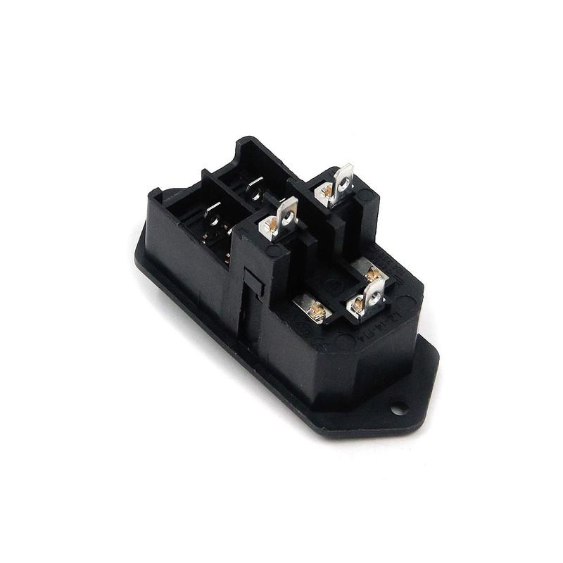 Semetall Inlet Module Plug 3 Pin IEC320 C14 Power Socket