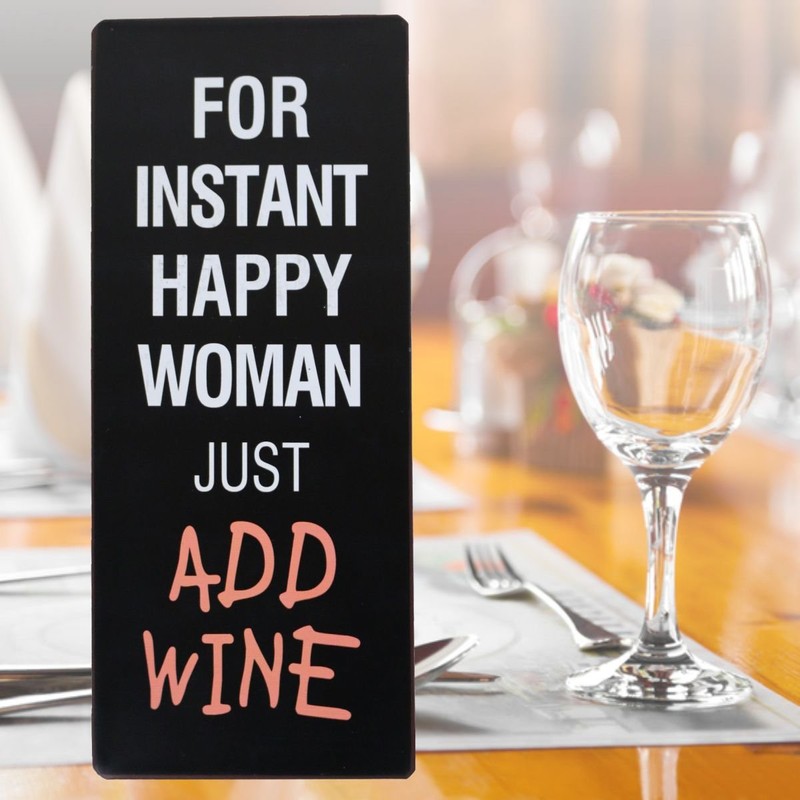 Lafinesse – For Instant Happy Woman... Metal Sign | LF