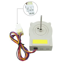 EMIHO Evaporator Fan Motor Fit for LG Kenmore Refrigerators Replace EAU63103208 4324006