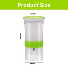 Cucumber Slicer Vegetable Sticks Cutter Fruit Vegetable Cutter - Multifunctional Cucumber Slicer with Stainless Steel Blade for Onion, Carrots, Strawberries, Potatoes and Tomatoes, Pack of 1