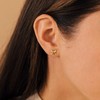 Gold Bow Earrings for Women 14K Gold Tiny Bow Stud