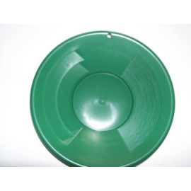 SE 14" PANNING GOLD PAN - GREEN, SNIFFER, VIAL