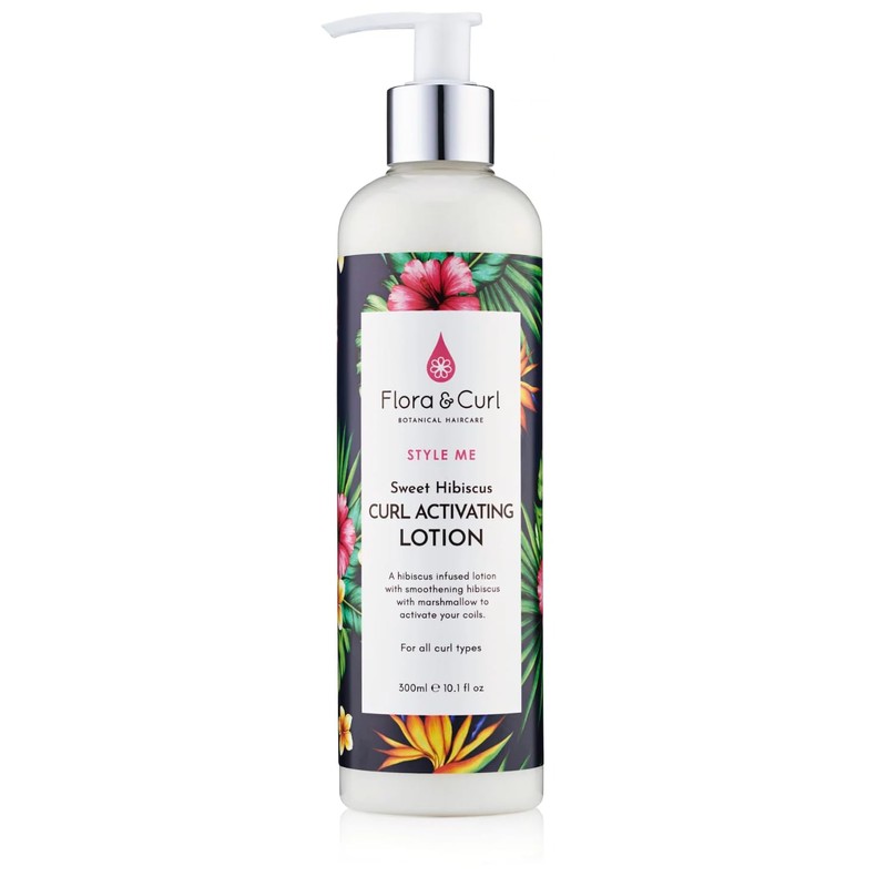 Flora & Curl Sweet Hibiscus Curl Activating Lotion