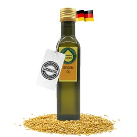 Odenwälder Lebensmittel 250 ml Premium Sesame Oil - Made in Germany - Best Sesame Oil