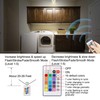 HONWELL Battery Powered Ceiling Light with Remote, Indoor LED Ceiling