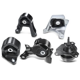 A-Premium 5PCS Engine Motor Mount and Transmission Mount Set Compatible with Honda CR-V CRV 2002 2003 2004 2005 2006 L4 2.4L, 4WD Manual Transmission