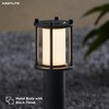 KastLite 1.4W 100LM LED Bollard Path Light with Black Finish