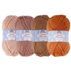 JubileeYarn Snow Blossom Yarn - DK Weight Wool - Shades