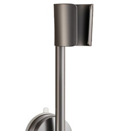 Amagogo Hands Free Hairdryer Stand Wall Mounted Blower Stand Holder Compact Adjustable Height for Pet Grooming Salon Home Elderly, gray