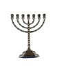 Menorah 12 Tribes Silverplated 7 Branched 5 In. by Bethlehem