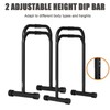 Adjustable Dip Bar, Dip Stand Station, Strength Training Founctional Dip