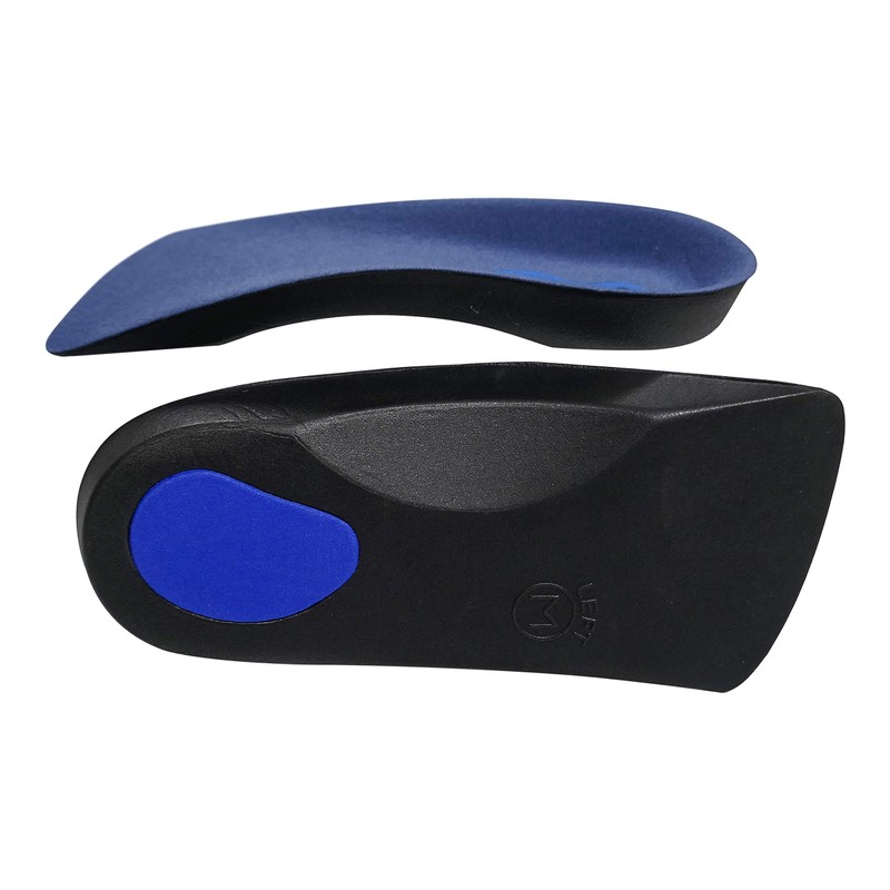 3/4 Orthotic Insole Support Helps Weak and Fallen Arches Also